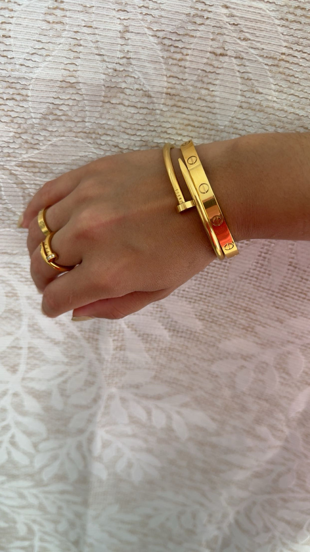 Classic Screw bangle 19 cm