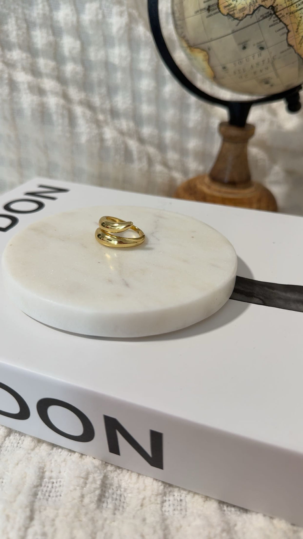 Chunky Crossed Ring