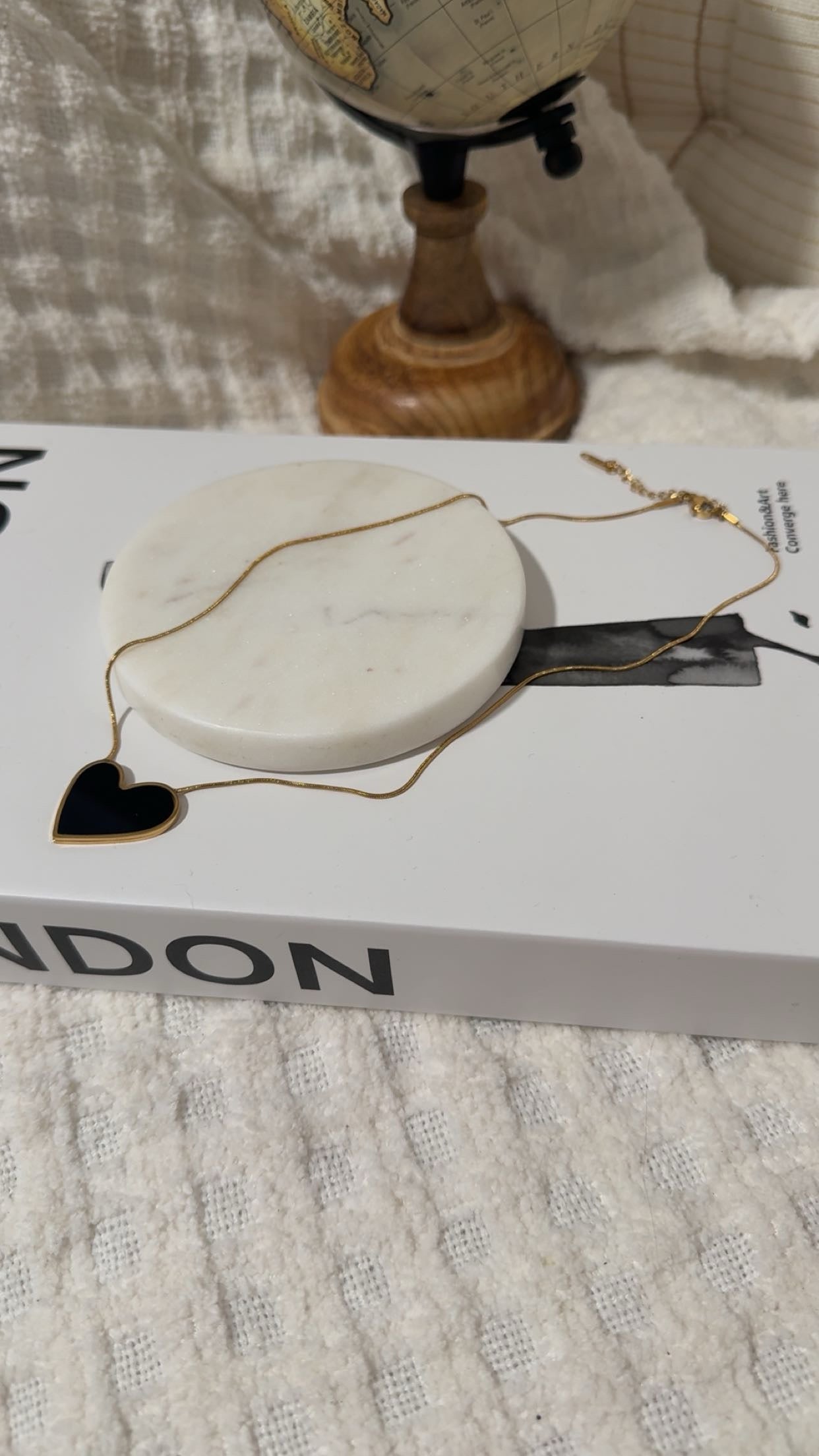 Stone Heart Necklace