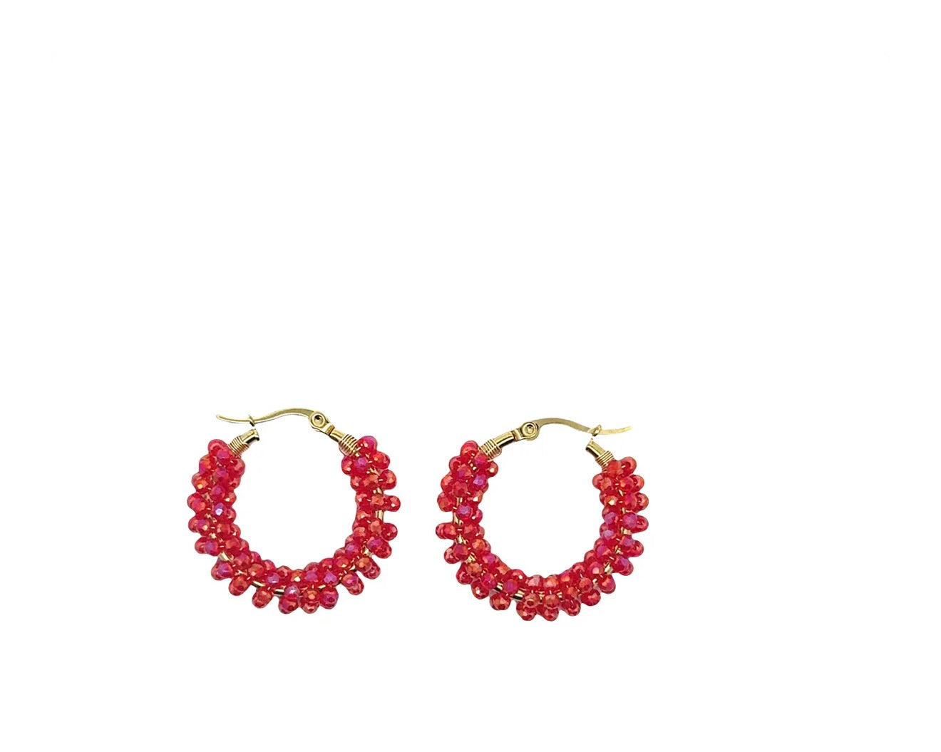 Crystal color Earring