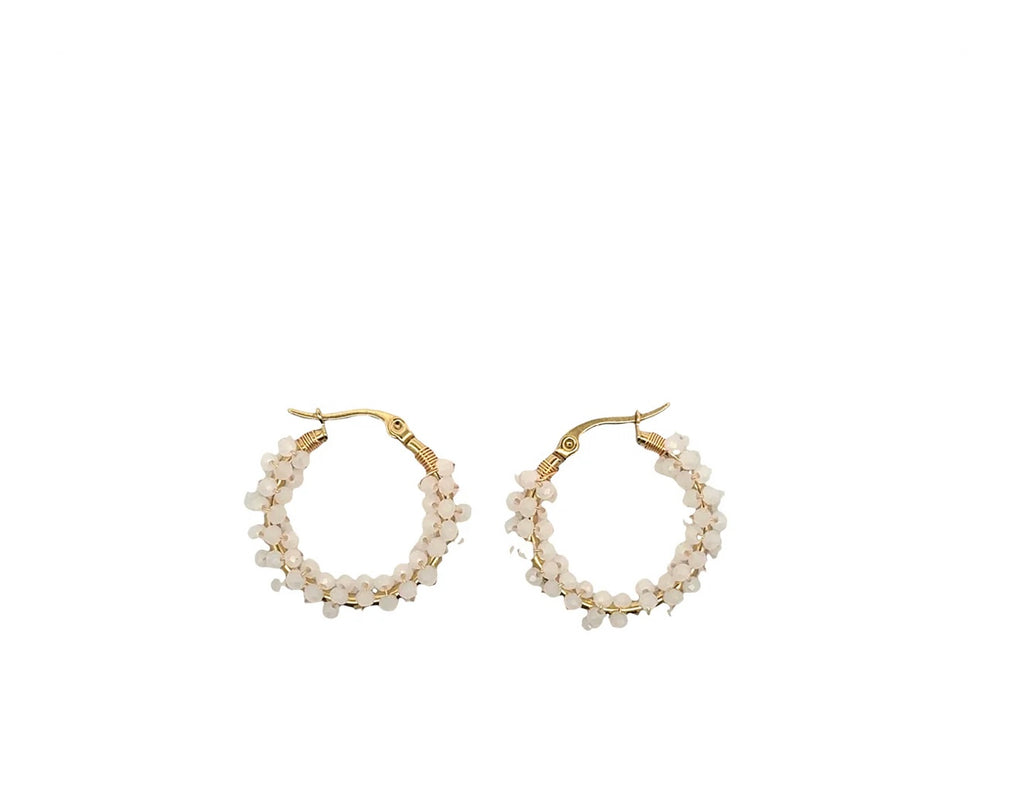 Crystal color Earring