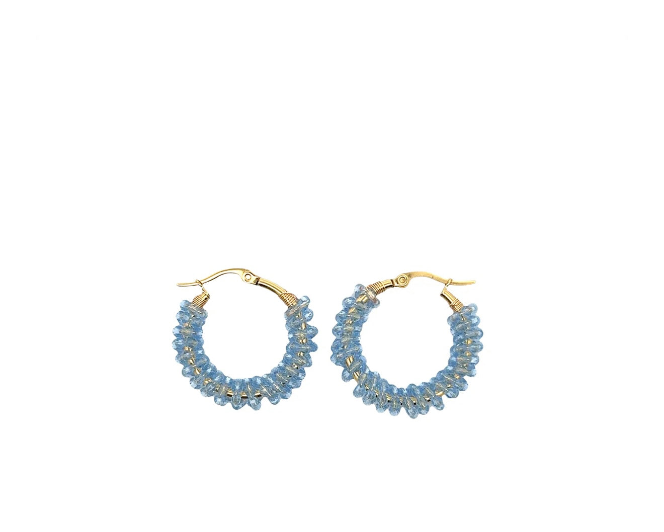 Crystal color Earring