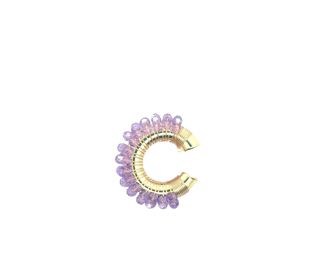 Crystal color Earcuff